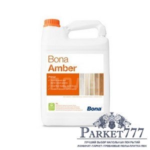 картинка Грунтовочный лак Bona Amber водно-дисперсионный полиуретановый (5л) от магазина Parket777