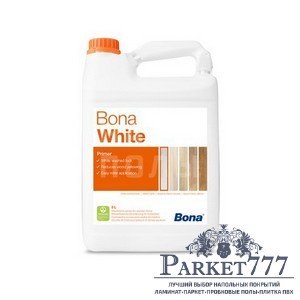 картинка Грунтовочный лак Bona White водно-дисперсионный полиуретан-акриловый (5л) от магазина Parket777