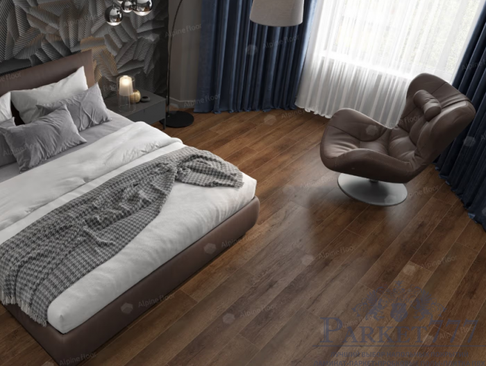 картинка Ламинат SPC Alpine Floor Premium Xl Премиальный XL Дуб Шоколадный ABA ECO 7-18 MC от магазина Parket777