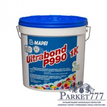 Паркетный клей Mapei Ultrabond P990 1K полиуретановый однокомпонентный (15кг) 