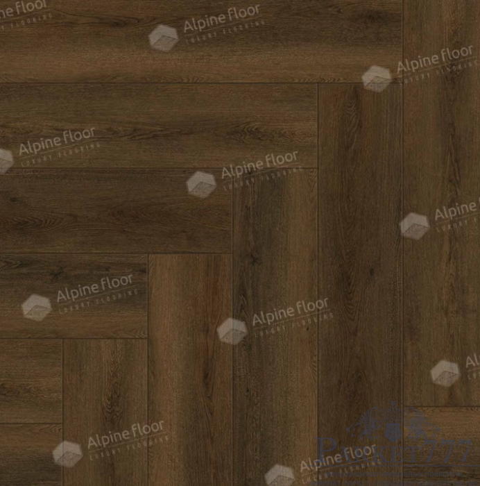 картинка Ламинат SPC Alpine Floor Parquet Light Изящный паркет Дуб Далим Eco 13-33 МС от магазина Parket777