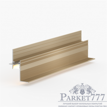 Теневая рейка Laconistiq Multilevel CLASSIC NEW Св. золото анодированное 