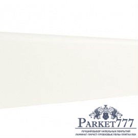 картинка Плинтус Finitura Dekor Белый МДФ гладкий, фигурный 70x16 от магазина Parket777