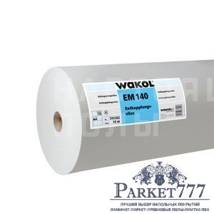 картинка Уменьшающая напряжения подложка под паркет Wakol EM 140, 1 мм (50 м2) от магазина Parket777