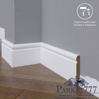 картинка Плинтус Madest Decor широкий МДФ белый окрашенный 06-083-12 от магазина Parket777 картинка Плинтус Madest Decor широкий МДФ белый окрашенный 06-083-12 от магазина Parket777