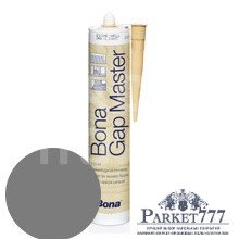 картинка Универсальный цветной клей-герметик Bona Gap Master Серый (310 мл.) от магазина Parket777