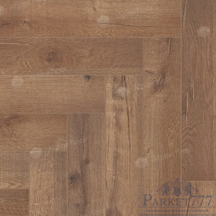 картинка Ламинат SPC Alpine Floor Parquet Premium Премиальный паркет Королевский Дуб Royal Eco 19-2 МС от магазина Parket777