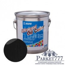 Паркетное масло цветное Mapei Ultracoat oil color черный (2,5л) 