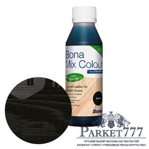картинка Пигментная паста Bona Микс Колор Черный (0,25 л) от магазина Parket777