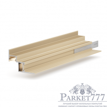 Теневая рейка Laconistiq Multilevel DUAL Св. золото анодированная 