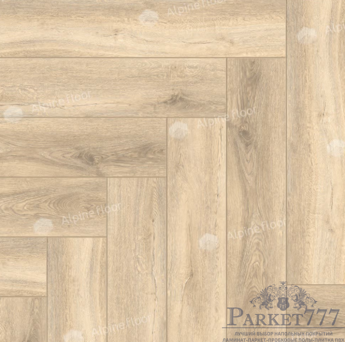 картинка Ламинат SPC Alpine Floor Parquet Light Изящный паркет Дуб Ригель Eco 13-24 МС от магазина Parket777