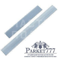 картинка Двусторонная зубчатая планка для шпателя Wakol TKB A2, 18 см от магазина Parket777