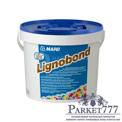 картинка Паркетный клей Mapei Lignobond chiaro эпоксидно-полиуретановый двухкомпонентный (10кг) от магазина Parket777