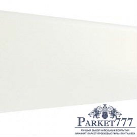 картинка Плинтус Finitura Dekor Белый МДФ гладкий, фигурный 150x16 от магазина Parket777