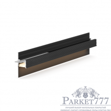 Теневой плинтус Laconistiq LIGHT DOORS Чёрный анодированный 