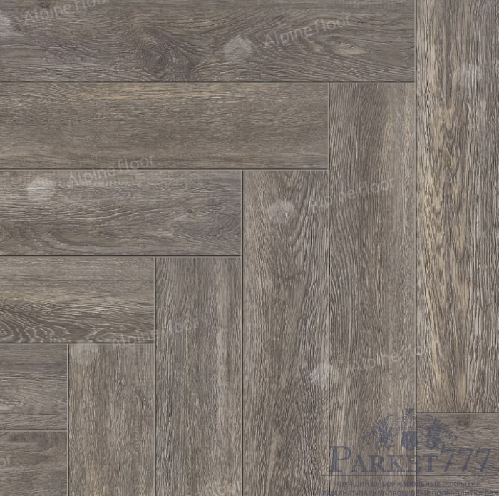 картинка Ламинат SPC Alpine Floor Parquet Light Изящный паркет Венге Грей Eco 13-8 МС от магазина Parket777