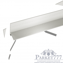 Микроплинтус Respect L-образный 7754 Белый матовый RAL 9016, м 