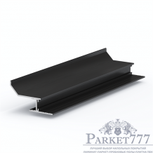 Теневая рейка Laconistiq Multilevel STRUK Черный анод 