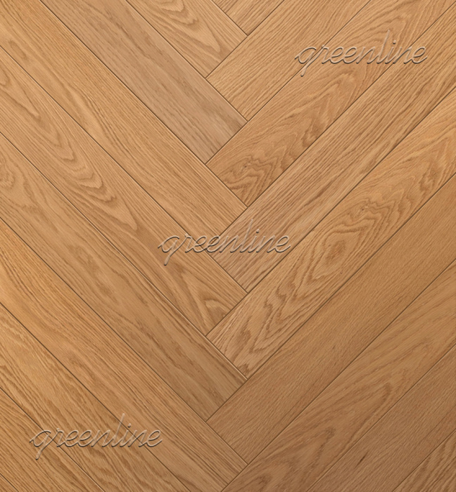 картинка Паркет елочка GREENLINE Английская елка Smart Herringbone Дуб Кристалл 628 от магазина Parket777
