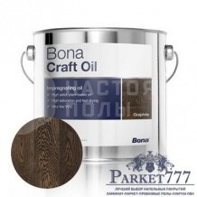 Паркетное масло цветное Bona Craft Oil Графит (1л) 