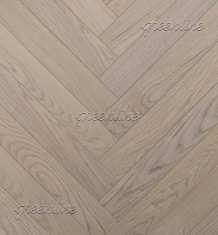 Паркет елочка GREENLINE Английская елка Smart Herringbone Дуб Мист 627 