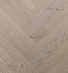 Паркет елочка GREENLINE Английская елка Smart Herringbone Дуб Мист 627 