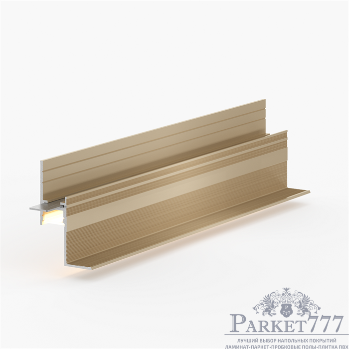 картинка Теневая рейка Laconistiq Multilevel CLASSIC NEW Св. золото анодированное от магазина Parket777