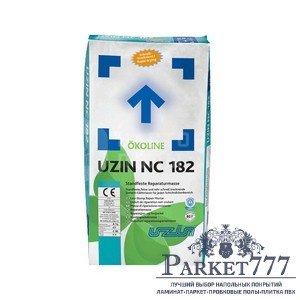 картинка Самовыравнивающаяся цементная масса для пола Uzin NC182 (20кг) от магазина Parket777