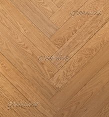 Паркет елочка GREENLINE Английская елка Smart Herringbone Дуб Кристалл 628 