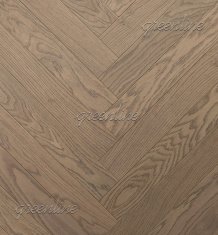 Паркет елочка GREENLINE Английская елка Smart Herringbone Дуб Муссон 623 