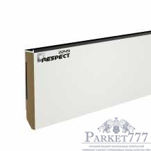 Скрытый плинтус Respect Mini Line 2249 Черный муар RAL 9005 