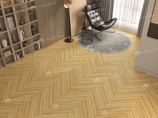 картинка Ламинат SPC Alpine Floor Parquet Light Изящный паркет Дуб Поллукс Eco 13-28 МС от магазина Parket777