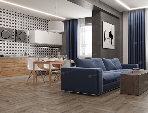 картинка Ламинат SPC Alpine Floor Parquet LVT Дуб Исида ECO 16-15 от магазина Parket777