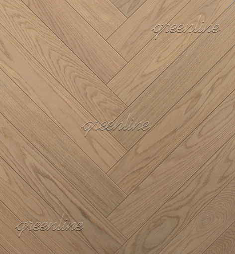 картинка Паркет елочка GREENLINE Английская елка Smart Herringbone Дуб Айвори 629 от магазина Parket777