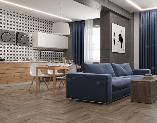 картинка Ламинат SPC Alpine Floor Parquet Premium Премиальный паркет Северная История Eco 19-15 МС от магазина Parket777