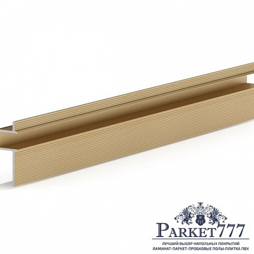 картинка Теневая рейка Laconistiq Classic Светлое золото от магазина Parket777