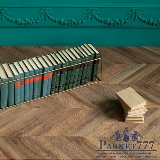 картинка Кварцвиниловая плитка Vinilam Parquet Chevron Glue Шеврон Нормандия RI153610CL4 от магазина Parket777