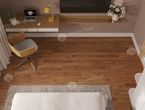 картинка Ламинат SPC Alpine Floor Nut Орех Маррон Классик Eco 22-2 MC от магазина Parket777