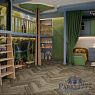 картинка Кварцвиниловая плитка DAMY FLOOR London LVT Оксфорд 200410EL-12-LVT от магазина Parket777