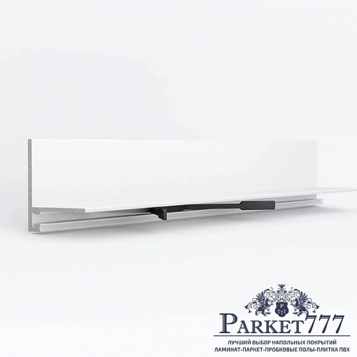 картинка Микроплинтус Laconistiq MICRO L Белый матовый от магазина Parket777