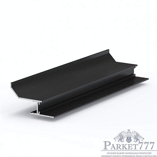 картинка Теневая рейка Laconistiq Multilevel STRUK Черный анод от магазина Parket777