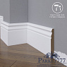 картинка Плинтус Madest Decor широкий МДФ белый окрашенный 22-120-16 от магазина Parket777