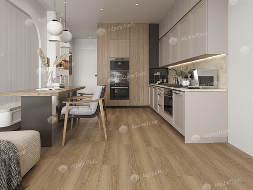 картинка Ламинат SPC Alpine Floor Easy Line Дуб Сантана ЕСО 3-38 от магазина Parket777