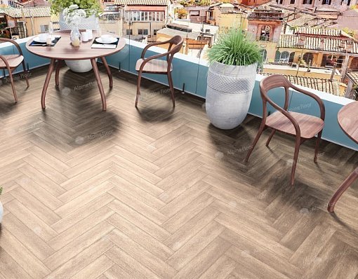 картинка Ламинат SPC Alpine Floor Parquet Light Изящный паркет Макадамия Eco 13-10 МС от магазина Parket777