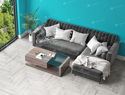 картинка Ламинат SPC Alpine Floor Parquet LVT Снежный ECO 16-11 от магазина Parket777