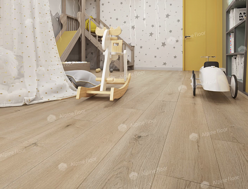 картинка Ламинат SPC Alpine Floor Easy Line Дуб Миндальный ЕСО 3-27 от магазина Parket777