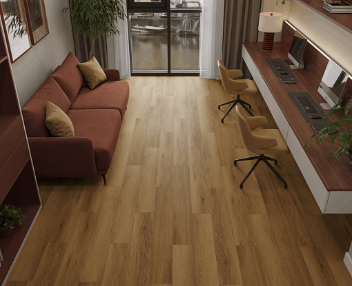 картинка SPC ламинат Tulesna Ottimo Тихая гладь Piano 1012-9 LVT от магазина Parket777