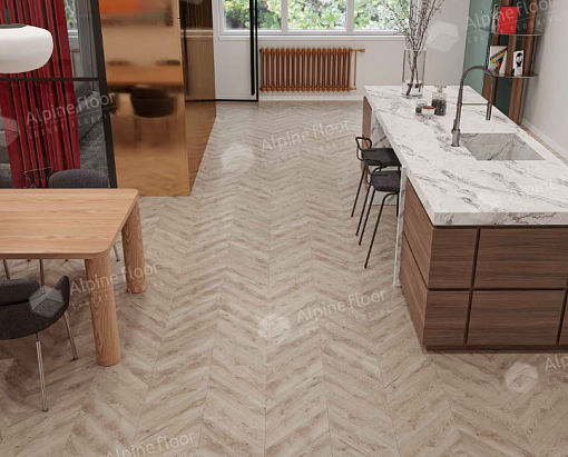 картинка Ламинат SPC Alpine Floor Chevron Alpine Гикори Eco 18-21 MC от магазина Parket777