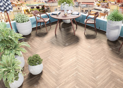 картинка Ламинат SPC Alpine Floor Parquet Premium Премиальный паркет Макадамия Eco 19-10 МС от магазина Parket777