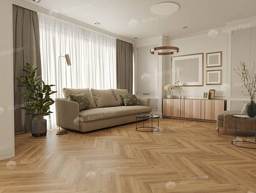 картинка Ламинат SPC Alpine Floor Parquet Light Изящный паркет Дуб Буна Eco 13-30 МС от магазина Parket777